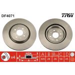 TRW Bremsscheibe DF4071 TRW Bremsscheibe DF4071