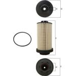 MAHLE Kraftstofffilter KX 80/1D MAHLE Kraftstofffilter KX 80/1D