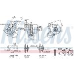 NISSENS Turbolader 93478 NISSENS Turbolader 93478