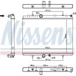 Wasserkühler PKW 63689A Wasserkühler PKW 63689A