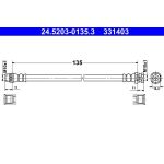 ATE Bremsschlauch 24.5203-0135.3 ATE Bremsschlauch 24.5203-0135.3