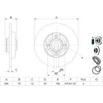 Bremsscheibe 0 986 479 387