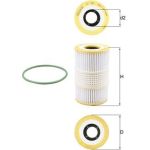 Mahle Original Ölfilter OX 1185D Mahle Original Ölfilter OX 1185D