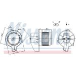 Innenraumgebläse 87305 Innenraumgebläse 87305