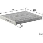 FILTRON Filter, Innenraumluft K 1261A FILTRON Filter, Innenraumluft K 1261A