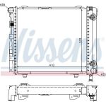 Nissens Wasserkühler PKW 62650