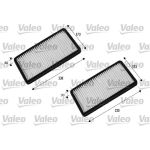 VALEO Innenraumfilter 698856 VALEO Innenraumfilter 698856