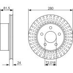 Bremsscheibe VA 0 986 479 386 Bremsscheibe VA 0 986 479 386