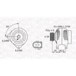 Magneti Marelli Lichtmaschine 063731446010 Magneti Marelli Lichtmaschine 063731446010
