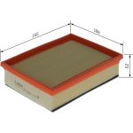 Luftfilter F 026 400 120 Luftfilter F 026 400 120