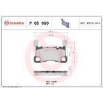 BREMBO Bremsklötze HA P 65 050 BREMBO Bremsklötze HA P 65 050