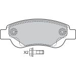Valeo Bremsbelagsatz 598718 Valeo Bremsbelagsatz 598718
