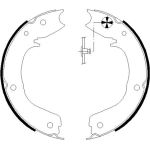 Handbremsbacken Mitsubishi Pajero 07 91066000