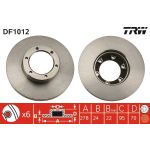 TRW Bremsscheibe Renault Master 80-98 DF1012 TRW Bremsscheibe Renault Master 80-98 DF1012