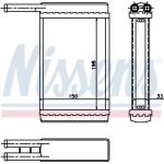Nissens Heizungskühler PKW 71753 Nissens Heizungskühler PKW 71753