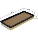 Luftfilter F 026 400 452 Luftfilter F 026 400 452