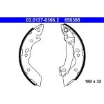 ATE Bremsbacken 03.0137-0366.2 ATE Bremsbacken 03.0137-0366.2