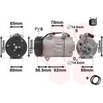 Van Wezel Klimakompressor 1800K394 Van Wezel Klimakompressor 1800K394
