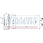 Nissens Heizungskühler PKW 71449