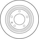 TRW Bremsscheibe DF1566 TRW Bremsscheibe DF1566