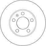 TRW Bremsscheibe DF4137 TRW Bremsscheibe DF4137