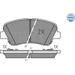 Bremsbelagsatz Hyundai P. I30/Veloster 1.4-1.6 Crdi 11 025 256 9218 Bremsbelagsatz Hyundai P. I30/Veloster 1.4-1.6 Crdi 11 025 256 9218