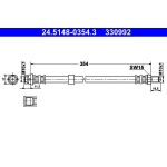 ATE Bremsschlauch 24.5148-0354.3 ATE Bremsschlauch 24.5148-0354.3