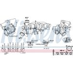 NISSENS Turbolader 93196 NISSENS Turbolader 93196