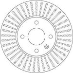 97 481 008 Bremsscheibe VA DF6254
