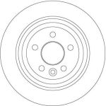 Bremsscheibe Land Rover T. Freelander 2.0-3.2 4X4 06-14 DF6913 Bremsscheibe Land Rover T. Freelander 2.0-3.2 4X4 06-14 DF6913