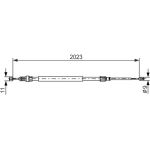 Handbremsseil 1987477786 Handbremsseil 1987477786
