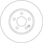 Bremsscheibe Db P. Vito 108-11# DF4373 Bremsscheibe Db P. Vito 108-11# DF4373