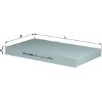 MAHLE Filter, Innenraumluft LA 46 MAHLE Filter, Innenraumluft LA 46