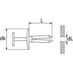 KUNSTSTOFFSPREIZNIET TOYOTA SW 500 906 80