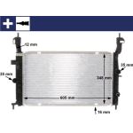 Kühler, Motorkühlung CR 2120 000S Kühler, Motorkühlung CR 2120 000S