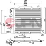 JPN Kondensator, Klimaanlage 60C9112-JPN JPN Kondensator, Klimaanlage 60C9112-JPN
