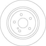 Bremsscheibe Db T. W220 98-05 DF4437 Bremsscheibe Db T. W220 98-05 DF4437