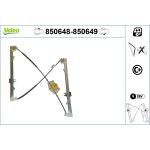 VALEO Fensterheber 850649