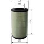 Bosch Luftfiltereinsatz F 026 400 678 Bosch Luftfiltereinsatz F 026 400 678