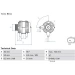 Lichtmaschine 0 986 084 750 Lichtmaschine 0 986 084 750