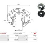 AS-PL Generatorteile ARC0007 AS-PL Generatorteile ARC0007