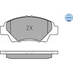 Bremsbelagsatz Honda P. Insight 09-/Jazz 08- Mit Sensor 025 249 7915/W Bremsbelagsatz Honda P. Insight 09-/Jazz 08- Mit Sensor 025 249 7915/W