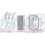 Nissens Ölkühler PKW 90963