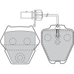Valeo Bremsbelagsatz 598992