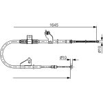 Handbremsseil re 1987482275 Handbremsseil re 1987482275