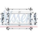 Wasserkühler PKW 606538 Wasserkühler PKW 606538