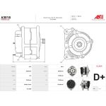 A3018 AS-PL Lichtmaschine (Generator) A3018