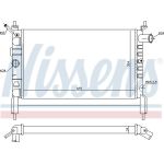 Nissens Wasserkühler PKW 632761 Nissens Wasserkühler PKW 632761