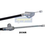 Seilzug, Feststellbremse Toyota T. Yaris Verso 1.3/1.4 D-4D/1.5 99-05 Pr BC-2036R Seilzug, Feststellbremse Toyota T. Yaris Verso 1.3/1.4 D-4D/1.5 99-05 Pr BC-2036R