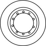 72 481 052 Bremsscheibe VA DF4329 72 481 052 Bremsscheibe VA DF4329